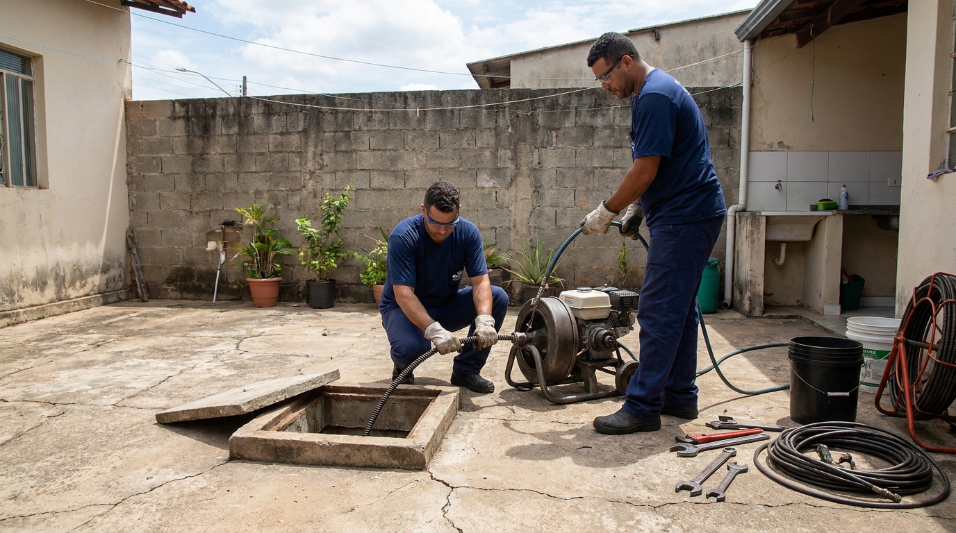Sucção de Resíduos em Ipatinga‑MG